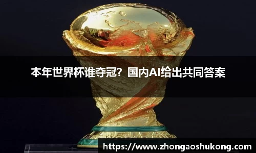 本年世界杯谁夺冠？国内AI给出共同答案